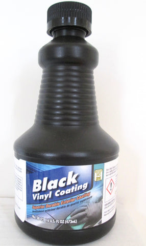 BLACK VINYL COATING, COLOR REVIVER (16oz)