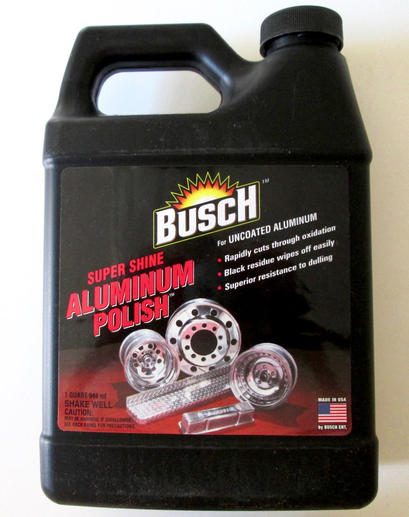 Busch Aluminum Polish Super Shine for Uncoated Aluminum - 32oz
