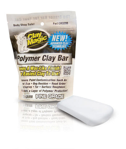 CLAY MAGIC® BAR, WHITE POLYMER, FINE GRADE